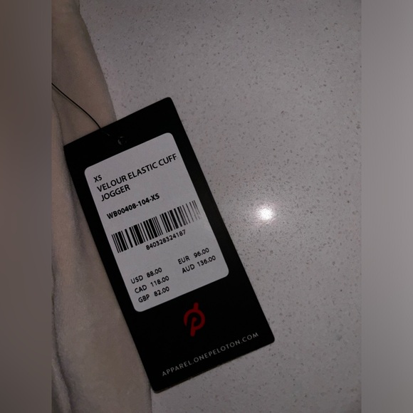 Peloton Velour Elastic Cuff Jogger - Picture 3 of 4